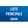 copy of Liste principale 6ème